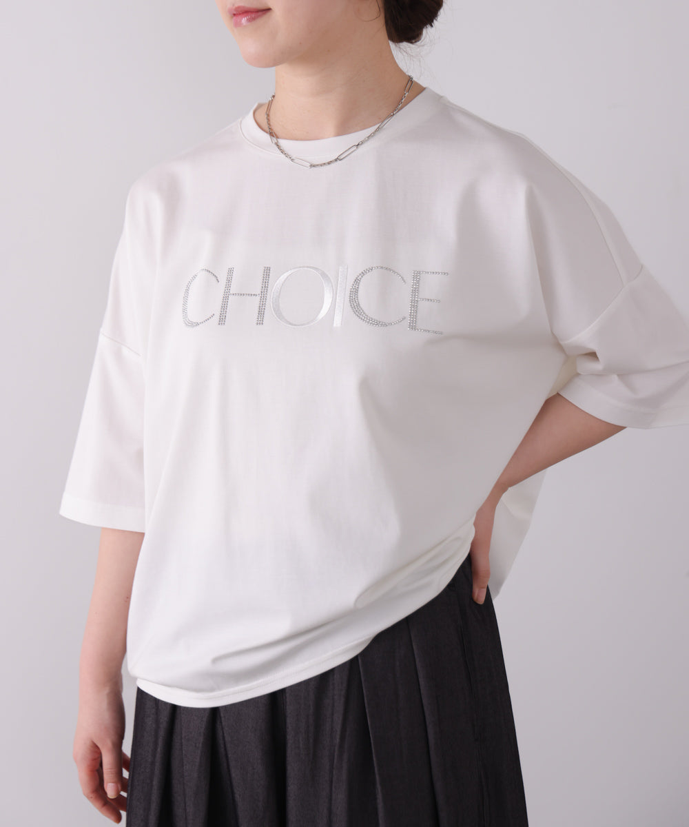ビジューロゴＴシャツ