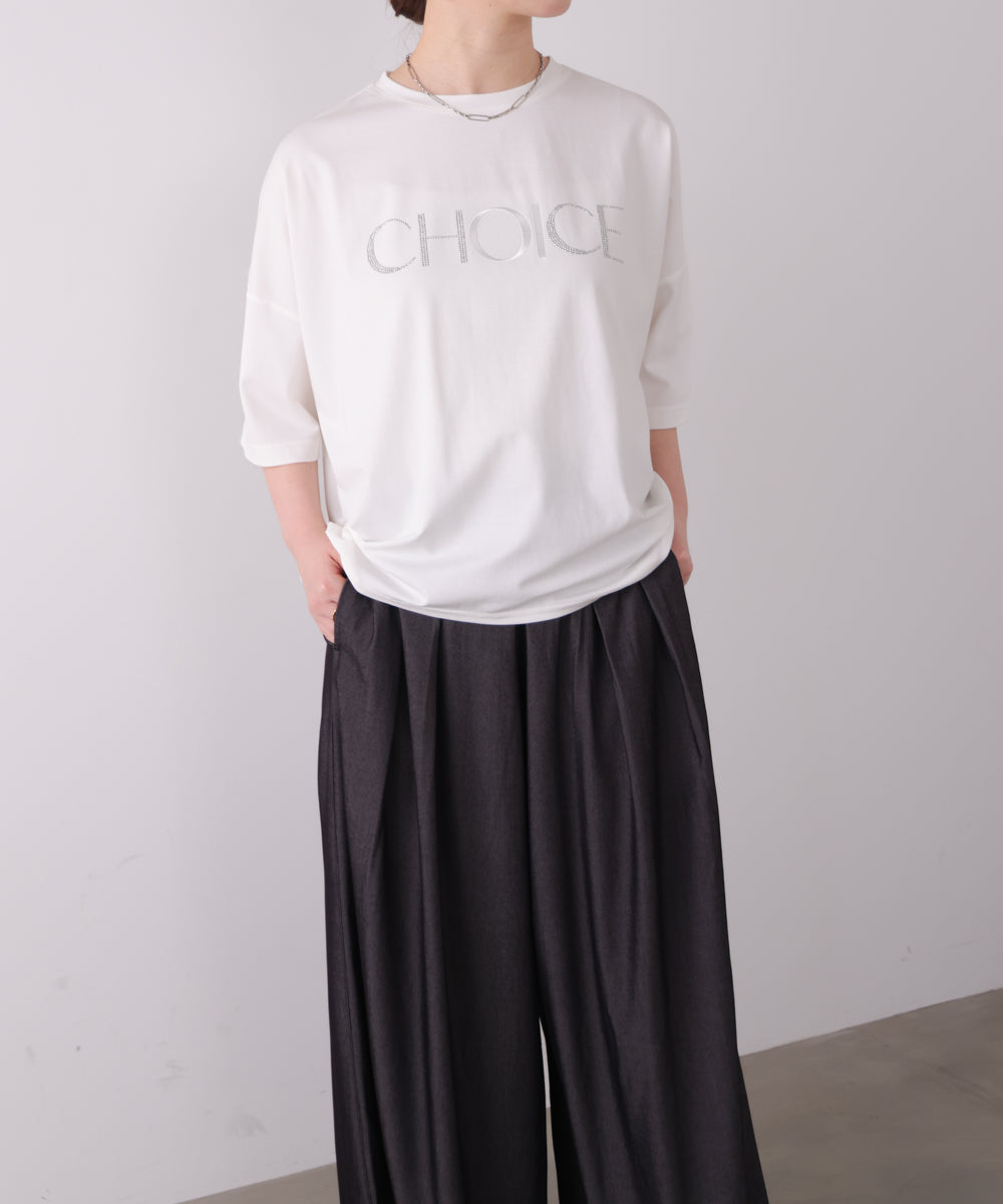 ビジューロゴＴシャツ