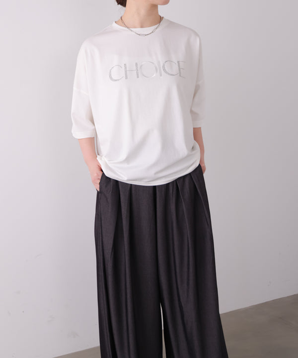 ビジューロゴＴシャツ