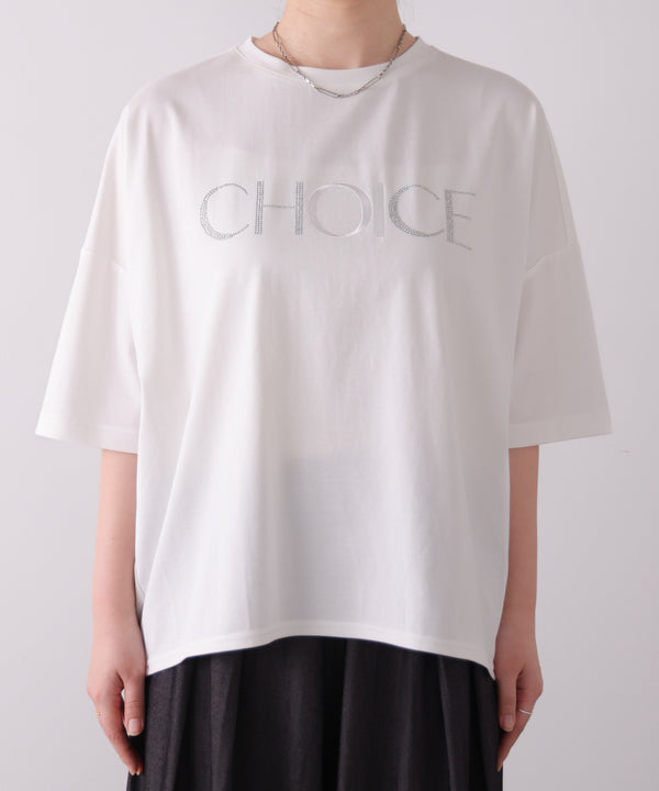 ビジューロゴＴシャツ
