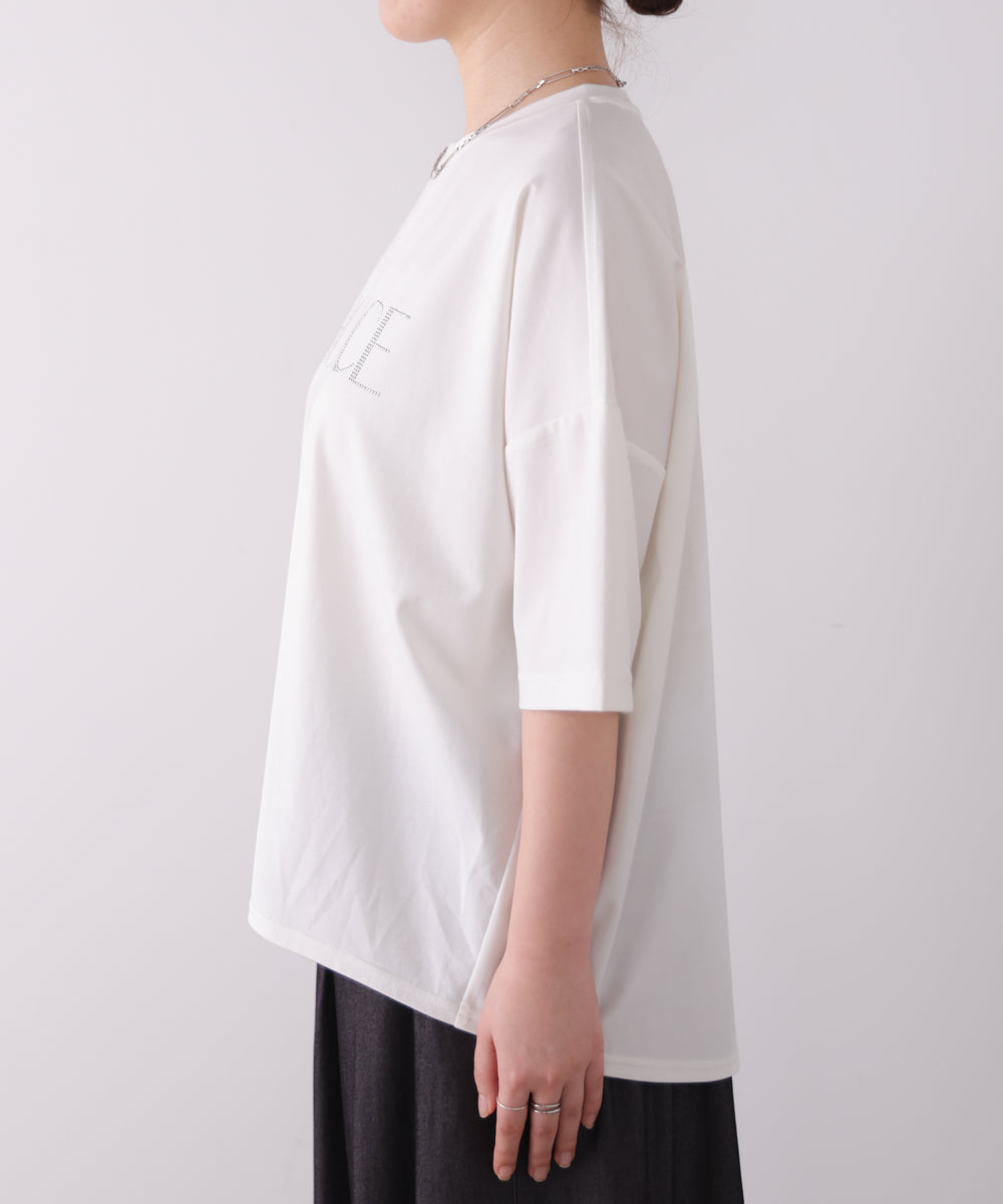 ビジューロゴＴシャツ