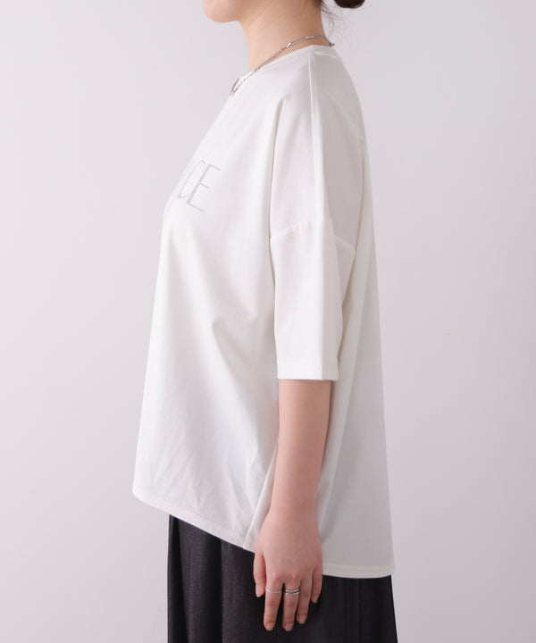 ビジューロゴＴシャツ