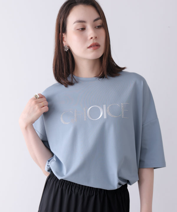 ビジューロゴＴシャツ
