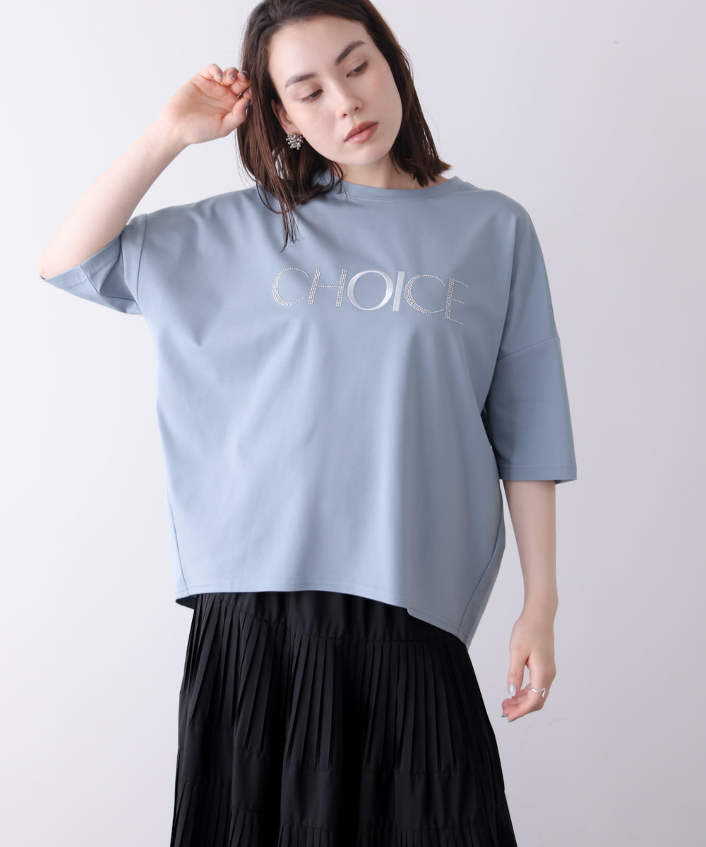 ビジューロゴＴシャツ