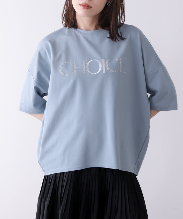 ビジューロゴＴシャツ