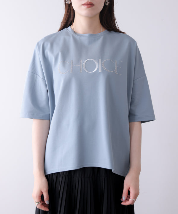 ビジューロゴＴシャツ