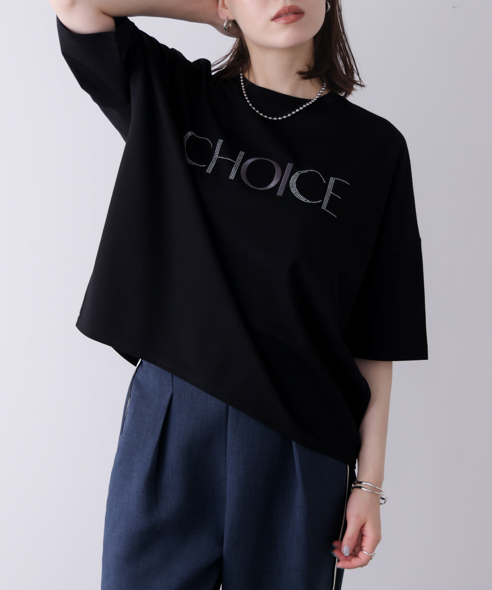 ビジューロゴＴシャツ