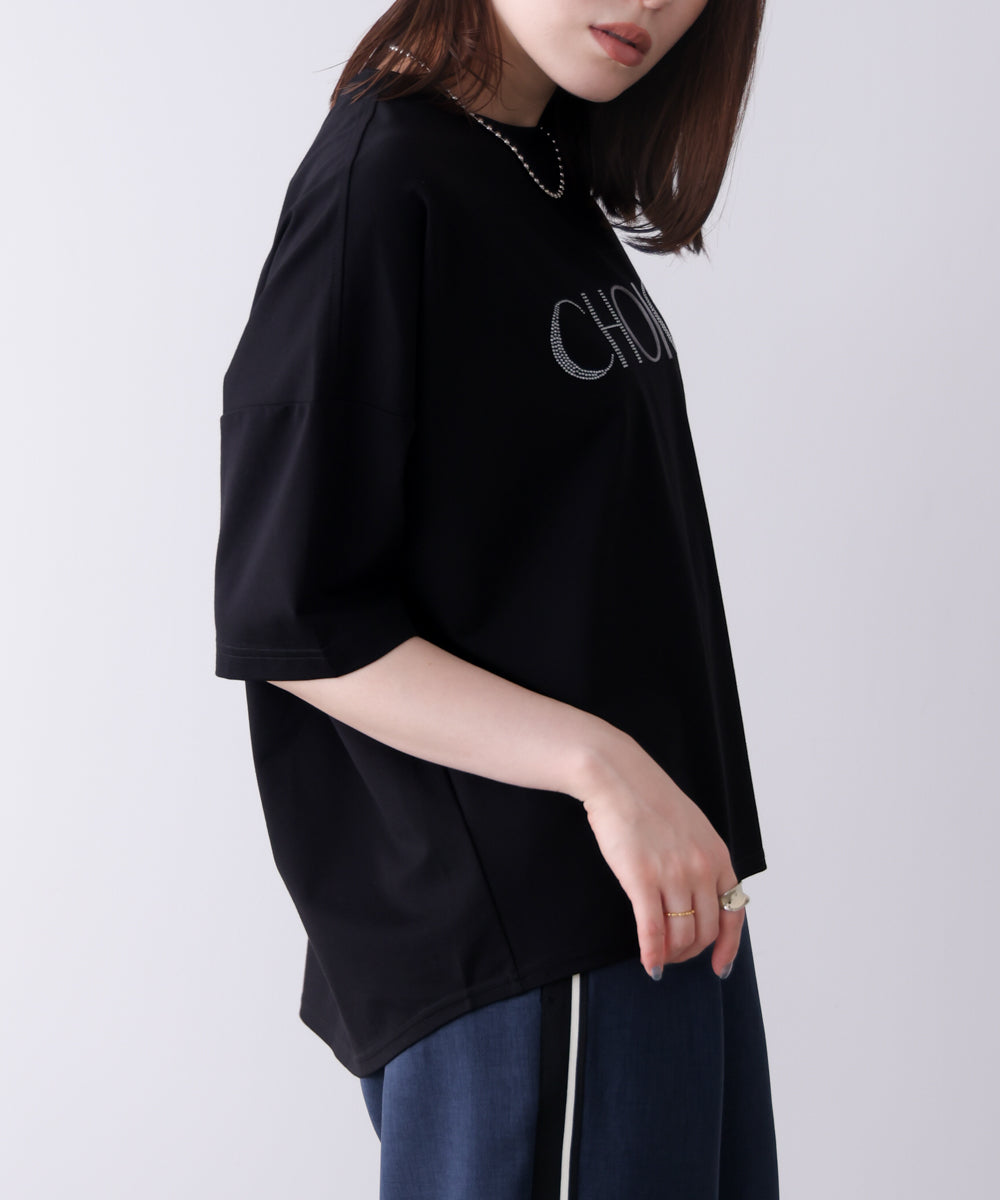 ビジューロゴＴシャツ