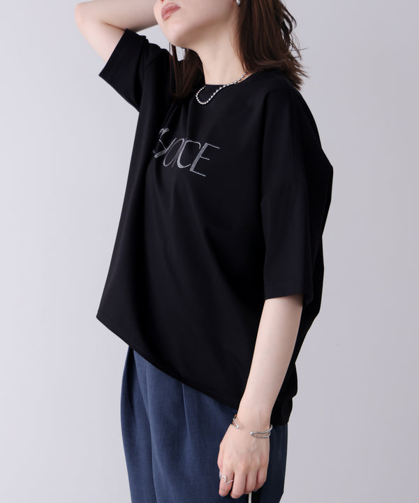 ビジューロゴＴシャツ