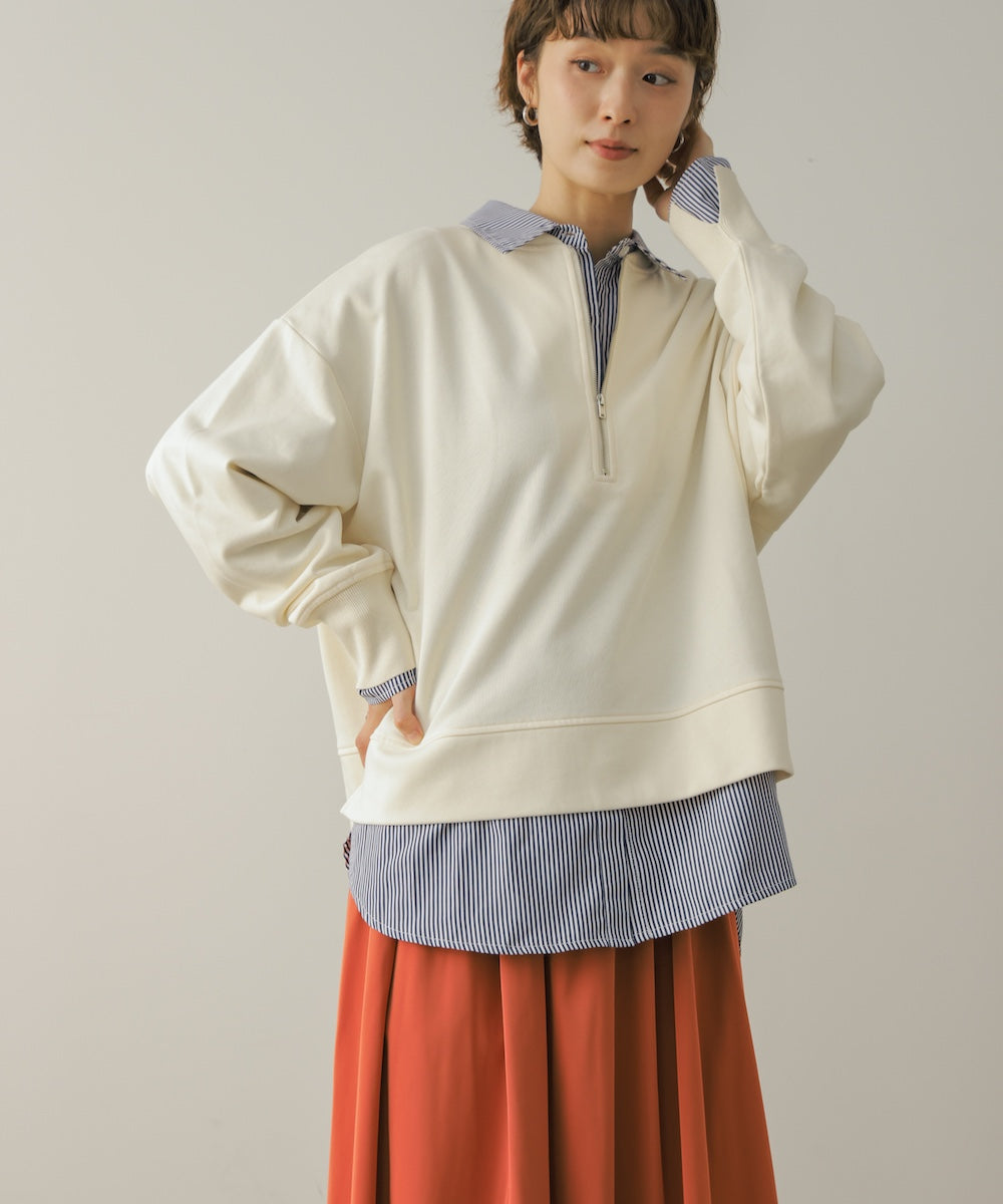 シャツSETハーフジップセット［9/25発送予定］