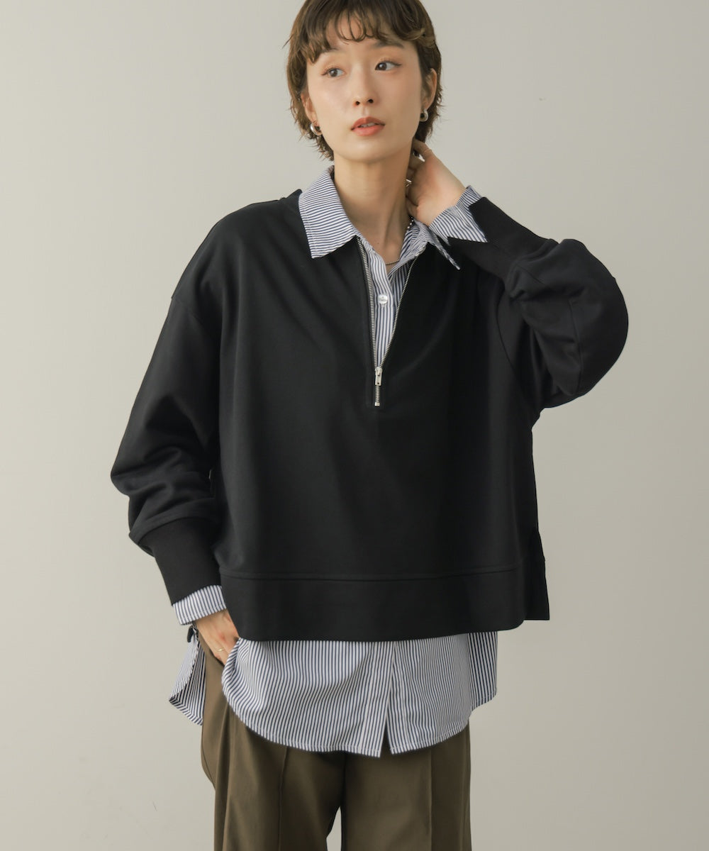 シャツSETハーフジップセット［9/25発送予定］
