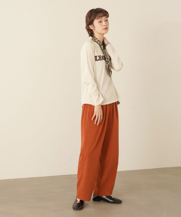 アニマルロゴスカーフ付ロンＴシャツ［9/9発送予定］