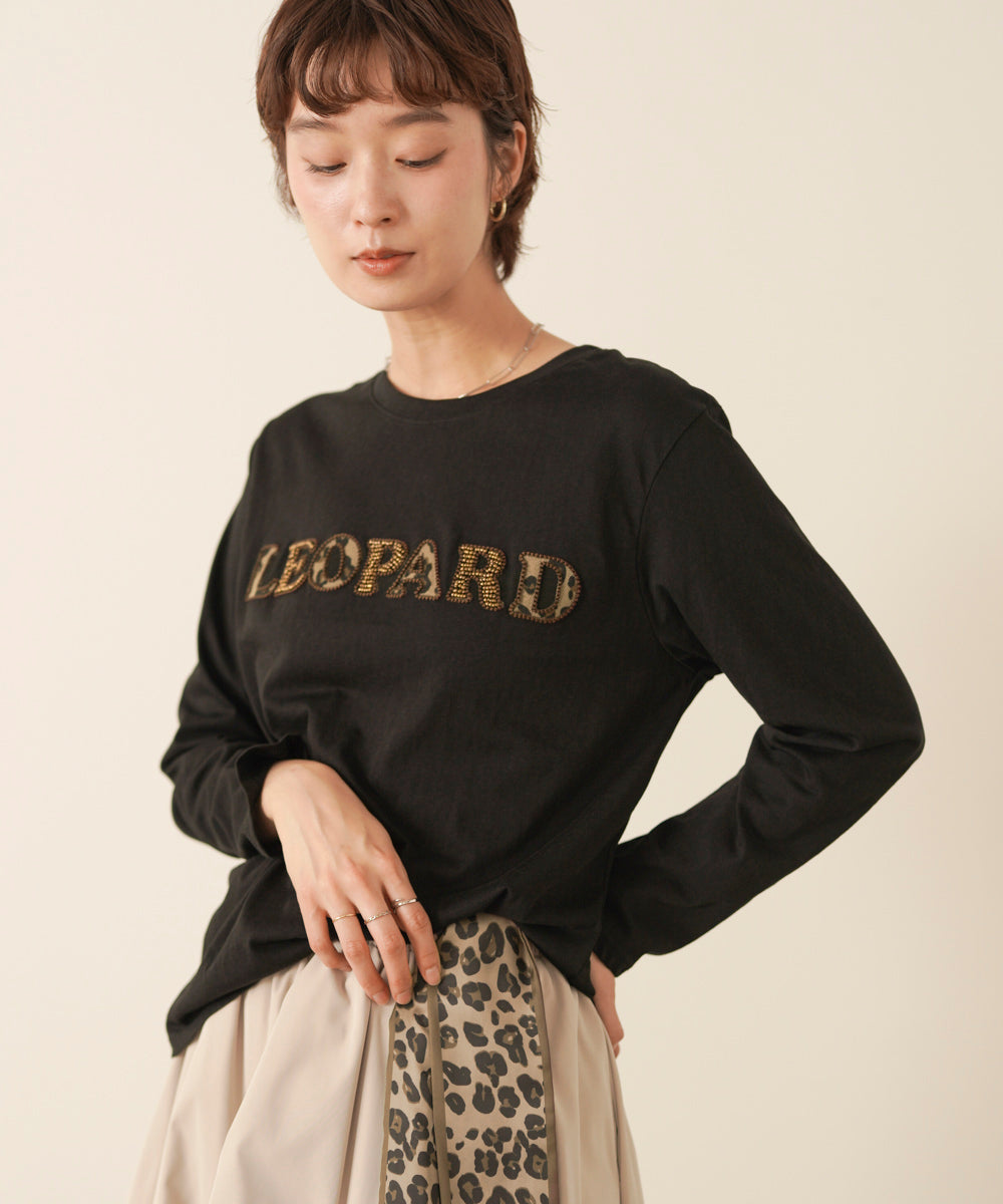 アニマルロゴスカーフ付ロンＴシャツ［9/9発送予定］