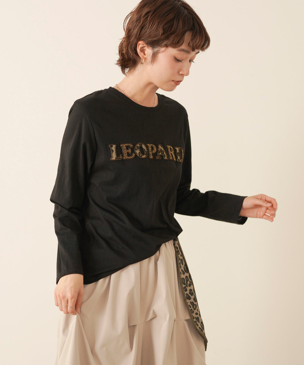 アニマルロゴスカーフ付ロンＴシャツ［9/9発送予定］