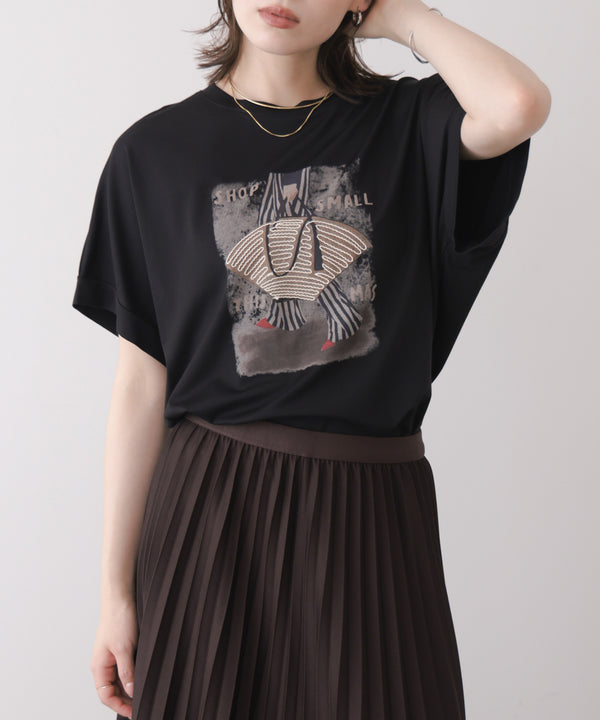 レディバッグモチーフTシャツ［8/7発送予定］