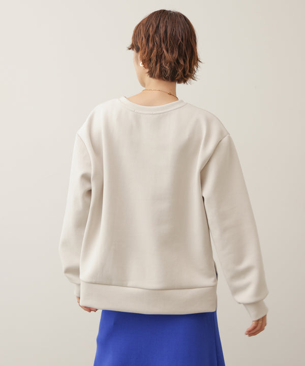 刺しゅうアンダーファスナープルオーバー［11/6発送予定］