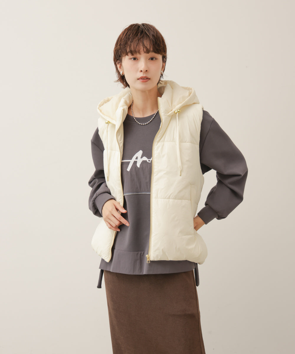 刺しゅうアンダーファスナープルオーバー［11/6発送予定］