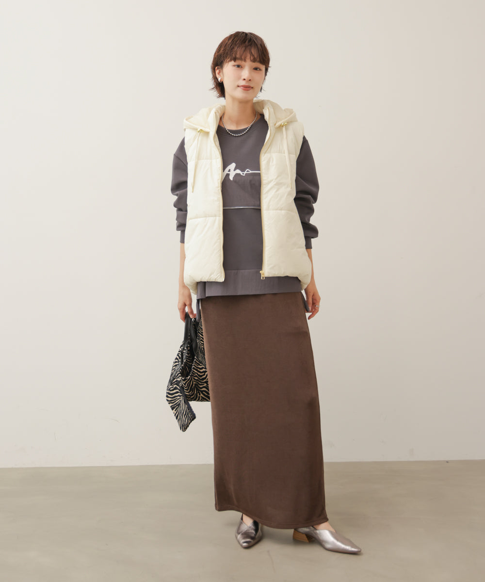 刺しゅうアンダーファスナープルオーバー［11/6発送予定］