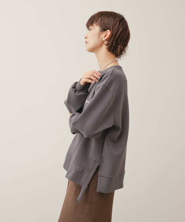 刺しゅうアンダーファスナープルオーバー［11/6発送予定］