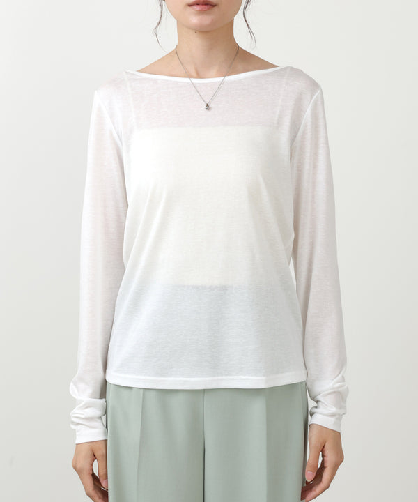 ホルターレイヤードカットソー