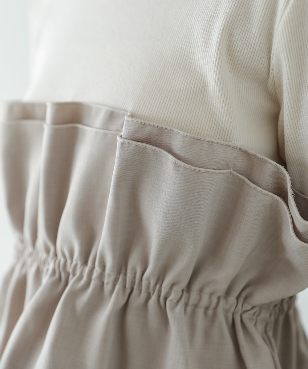 ビスチェ風レイヤードロンＴ