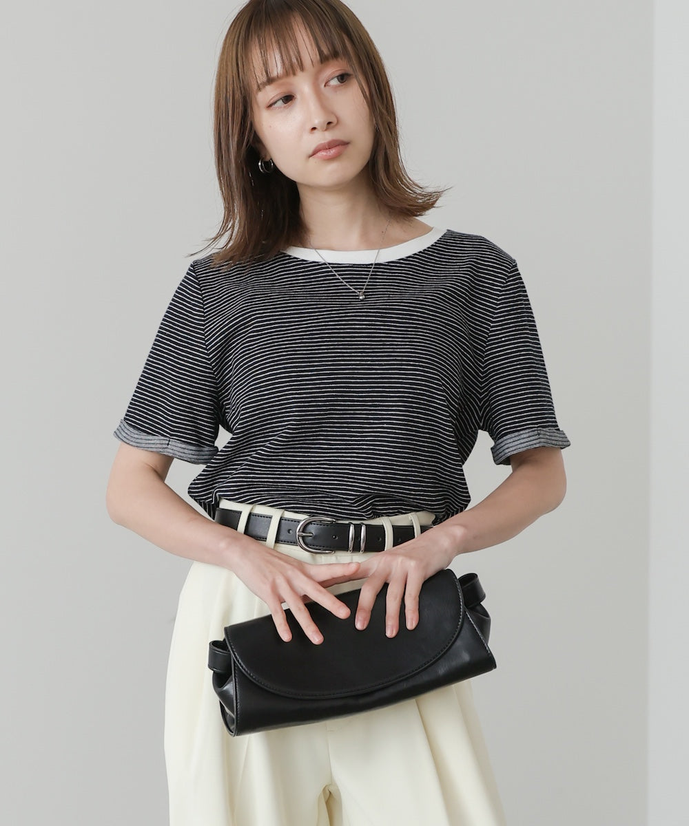 ピンボーダーＴシャツ