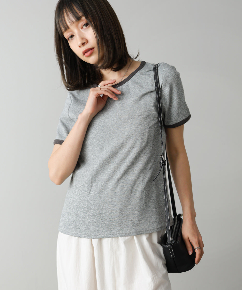 配色リンガーＴシャツ