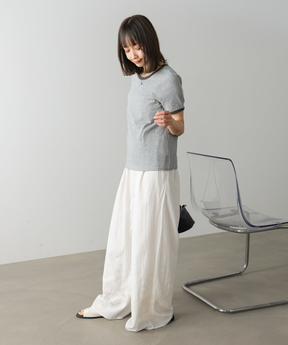 配色リンガーＴシャツ