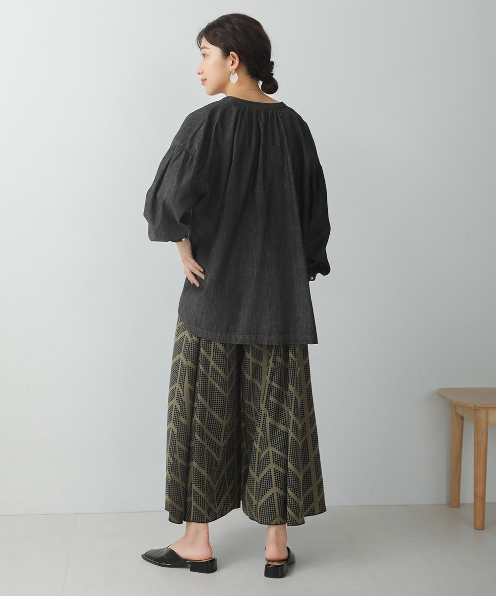[WEB限定]幾何ドットスカンツ