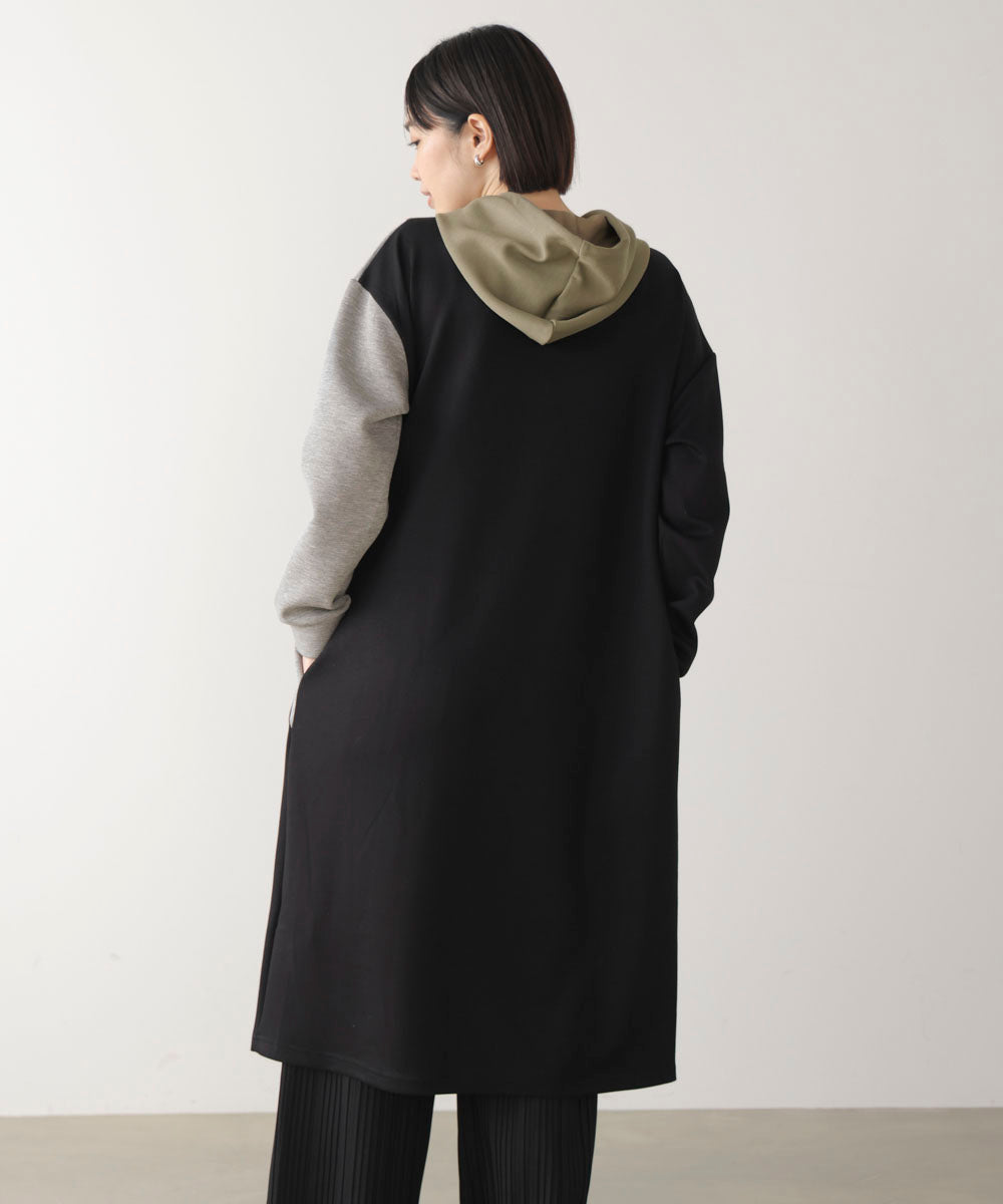 ブロッキングカットワンピース