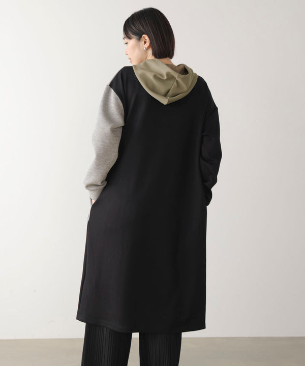 ブロッキングカットワンピース