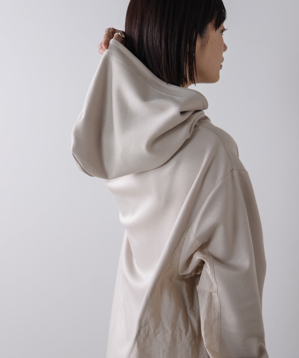 異素材切替ワンピース［3/11発送予定］