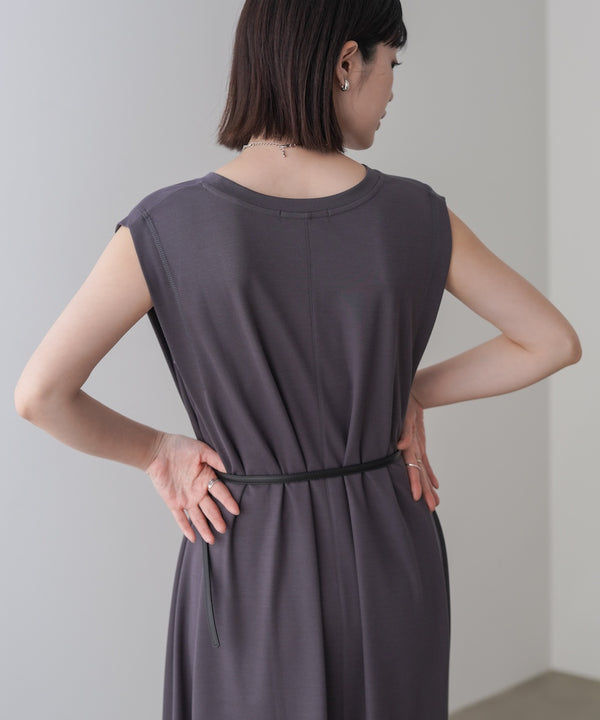 クリアクール肩タックワンピース［5/15発送予定］