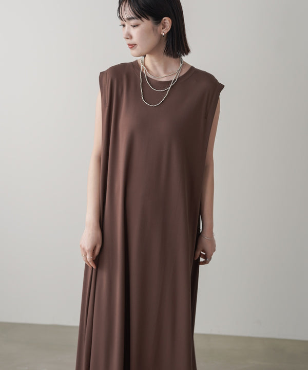 クリアクール肩タックワンピース［5/15発送予定］