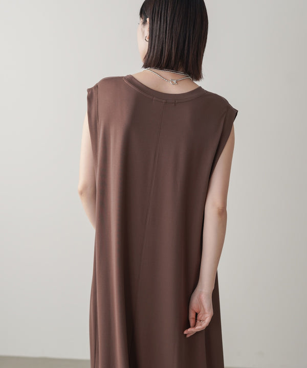 クリアクール肩タックワンピース［5/15発送予定］