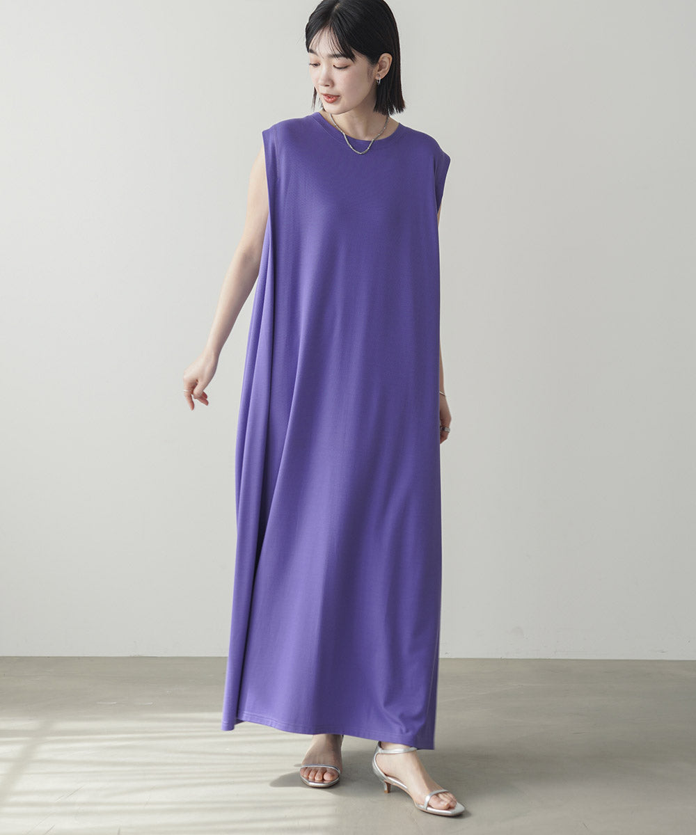 クリアクール肩タックワンピース［5/15発送予定］