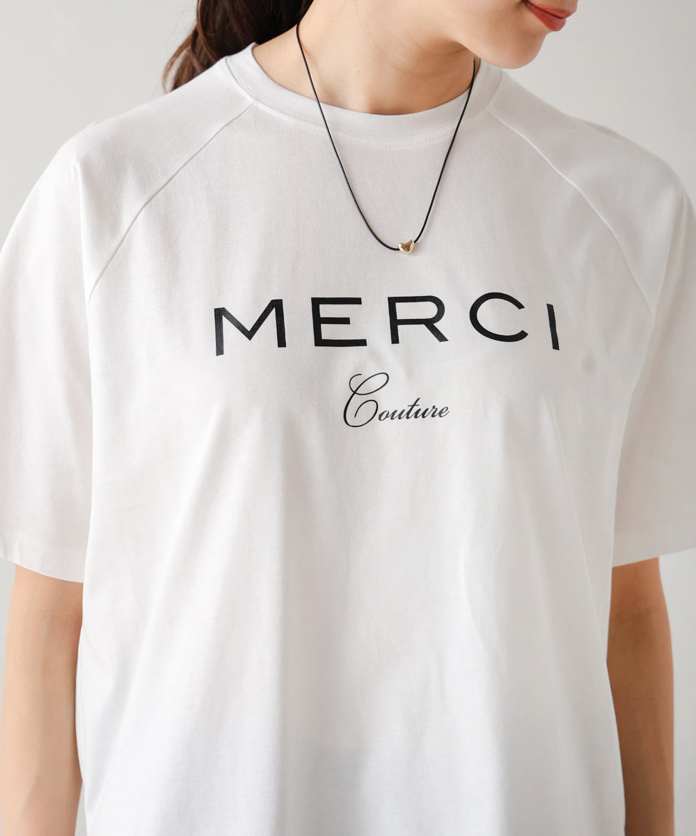 ラグランロゴTシャツ