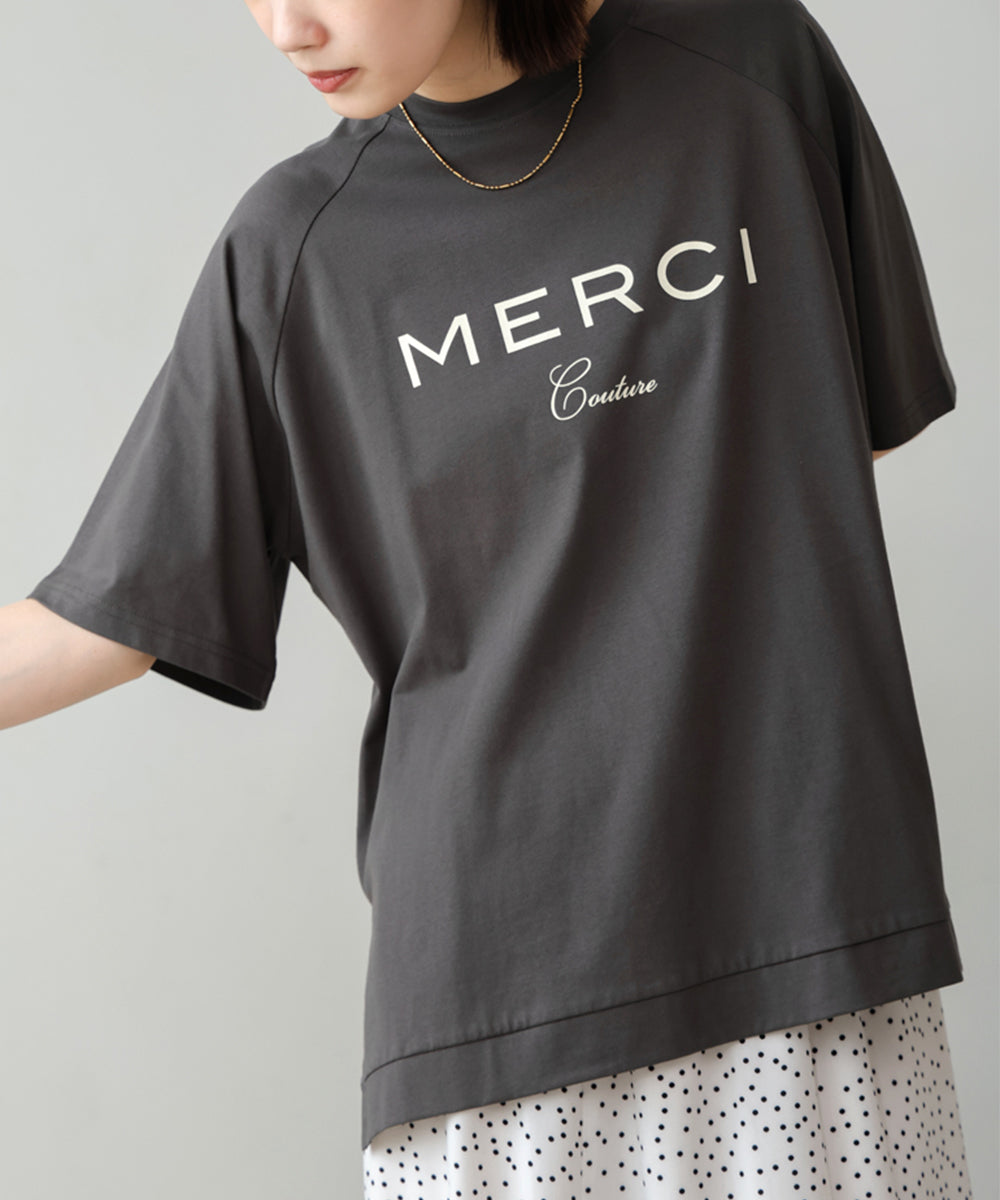ラグランロゴTシャツ