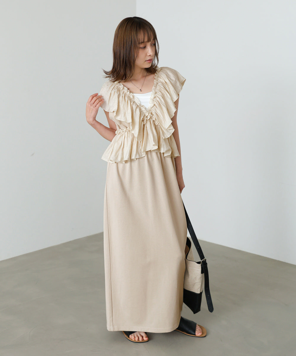 【選べるサイズ展開】マルチＷＡＹフリルスウェットＯＰ