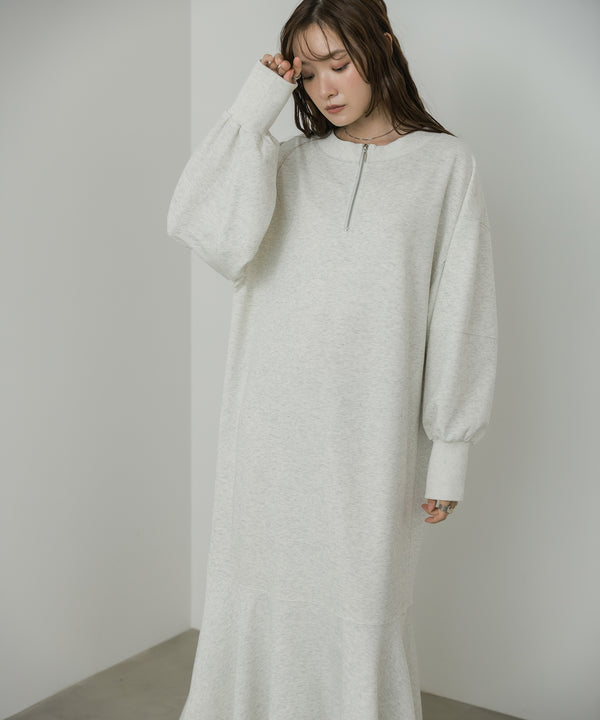 上品見え美シルエットマーメイドカットワンピース