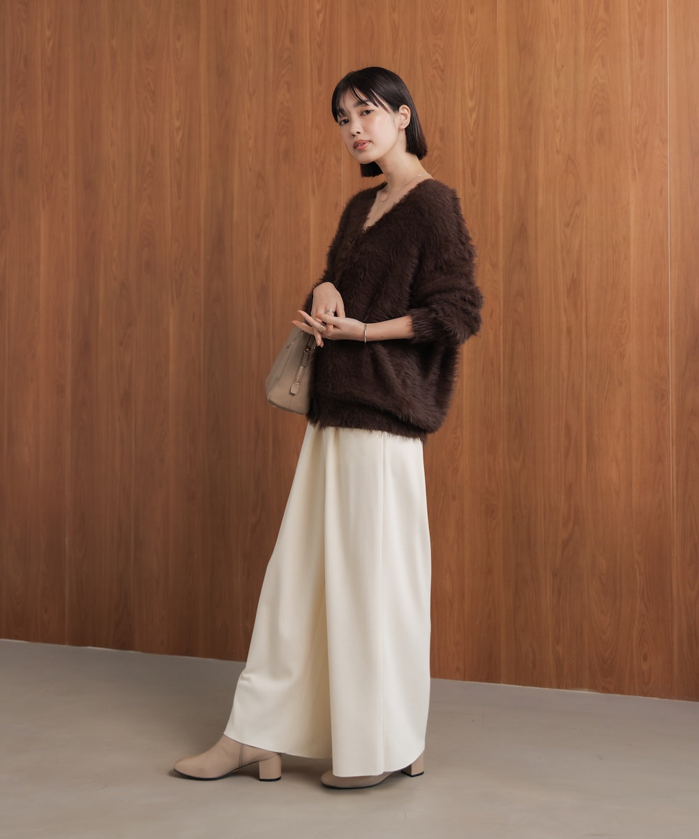 起毛加工シャギーカーディガン［11/20発送予定］