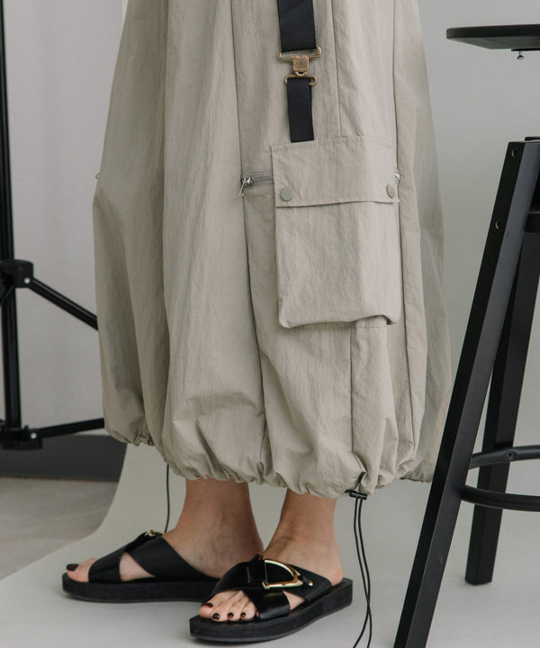 DENIM×MILITARY RM SKIRT