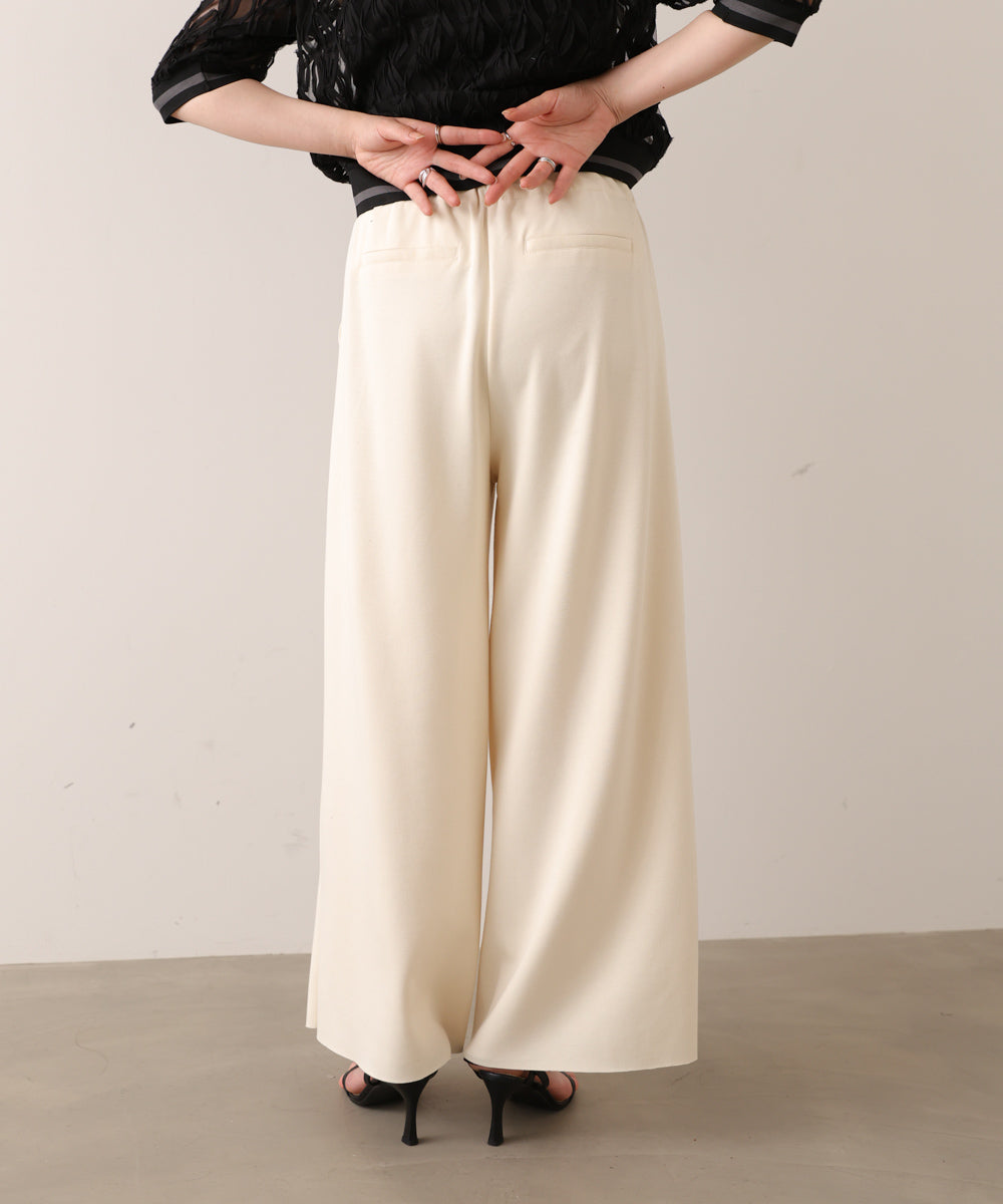 パウンドストレッチセミワイドパンツ