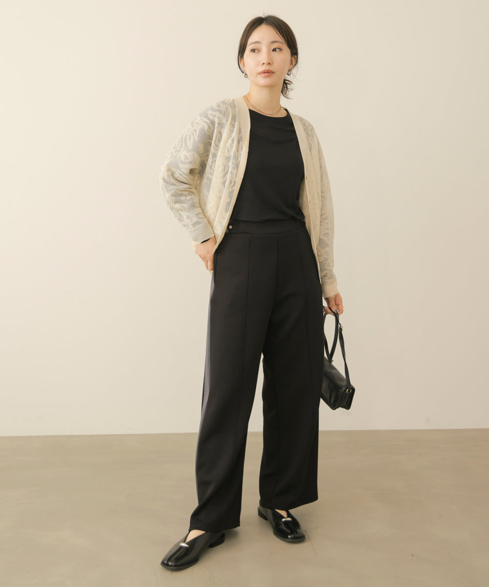 パウンドストレッチサイドリブパンツ［9/25発送予定］