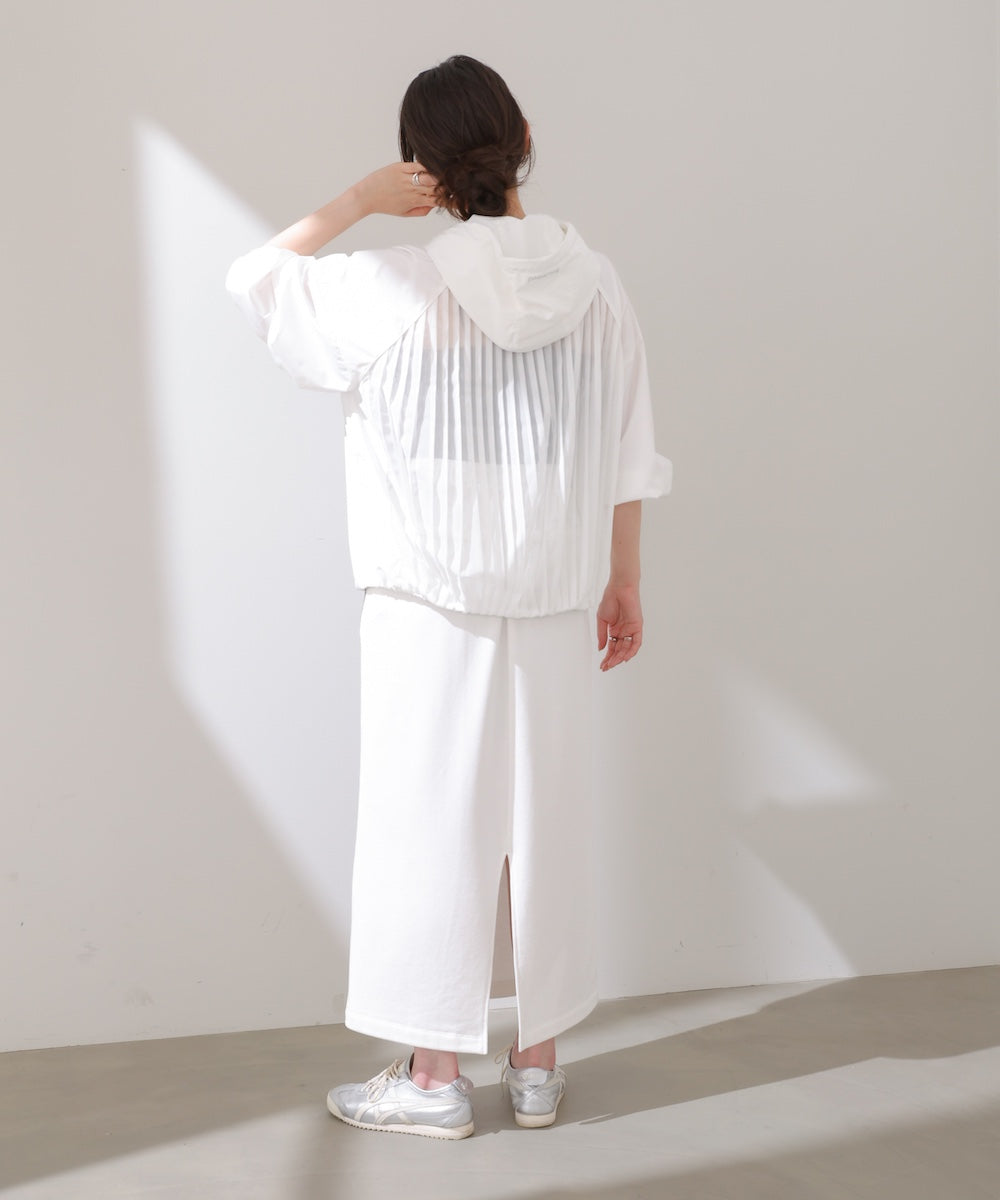 ストロングコットン裏毛サイドラインスカート