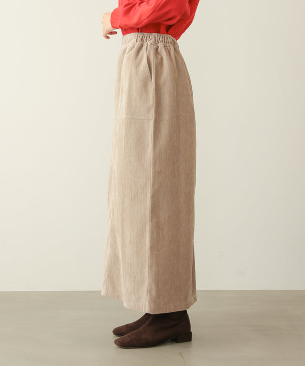 ブロークンツイルタイトスカート［10/28発送予定］