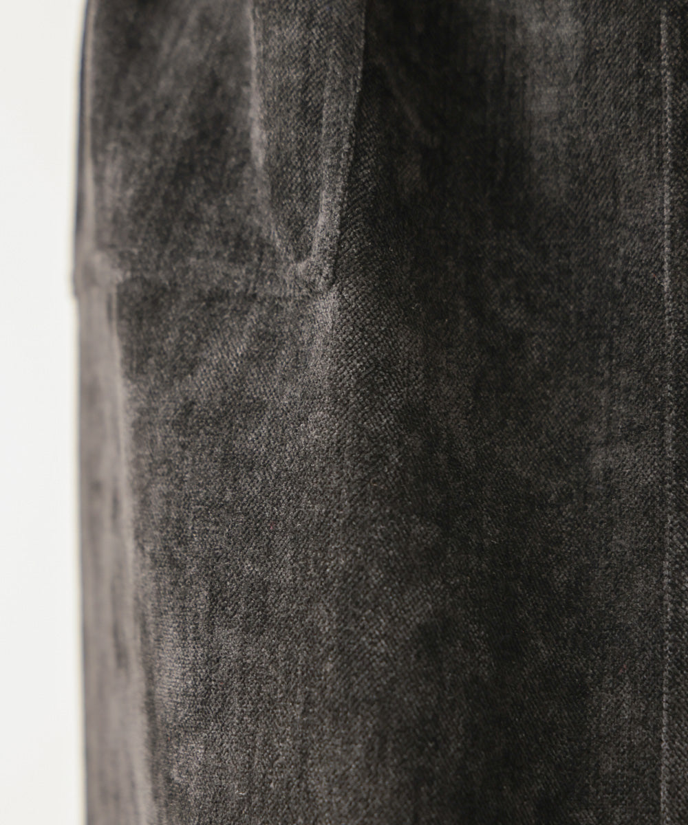ブロークンツイルタイトスカート［10/28発送予定］
