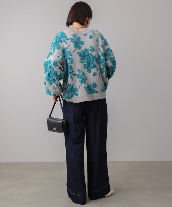 フラワーモールカーデ