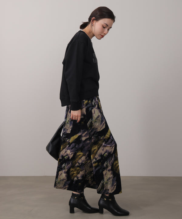 裏起毛レタリングロゴプルオーバー