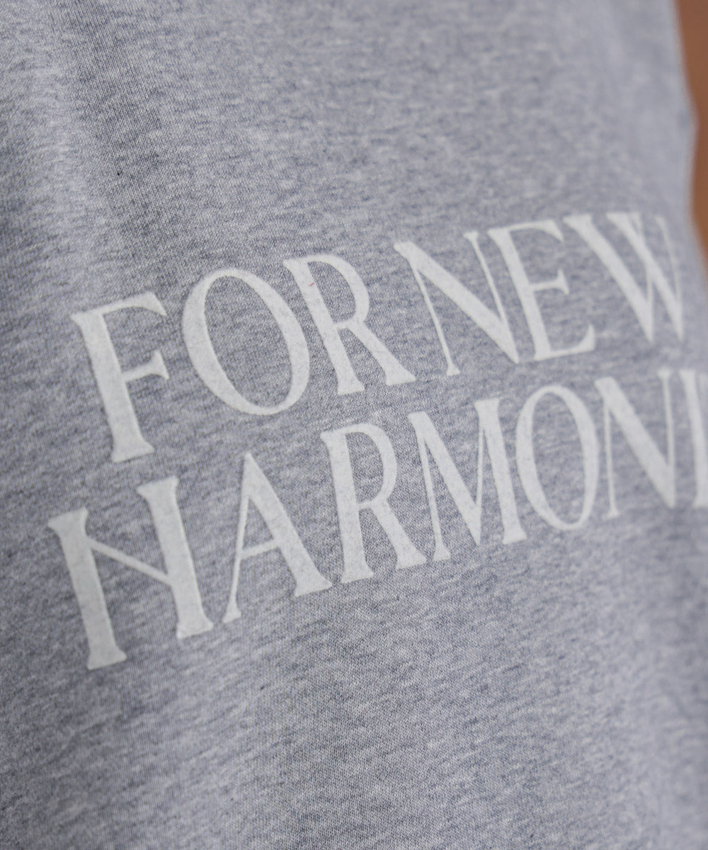 裏起毛レタリングロゴプルオーバー